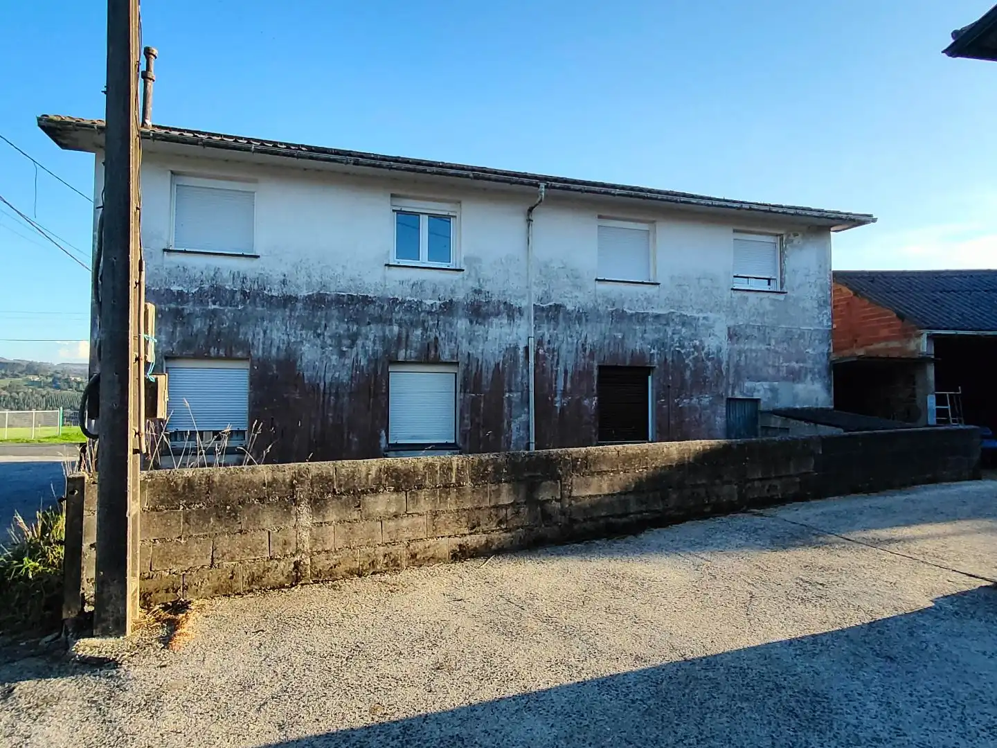Vista exterior de Casa o xalet en venda en As Somozas , A Coruña