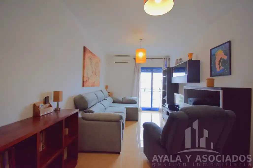 Living room of Flat for sale in Mazarrón  with Air Conditioner, Heating and Balcony