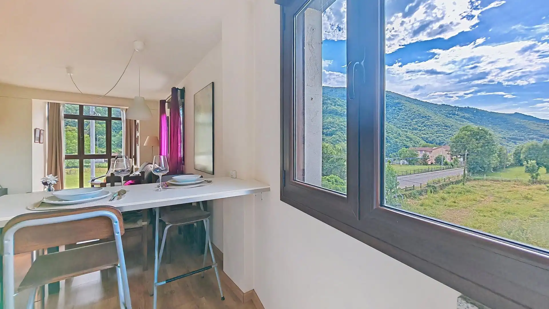 Terrassa de Apartament en venda en Aller
