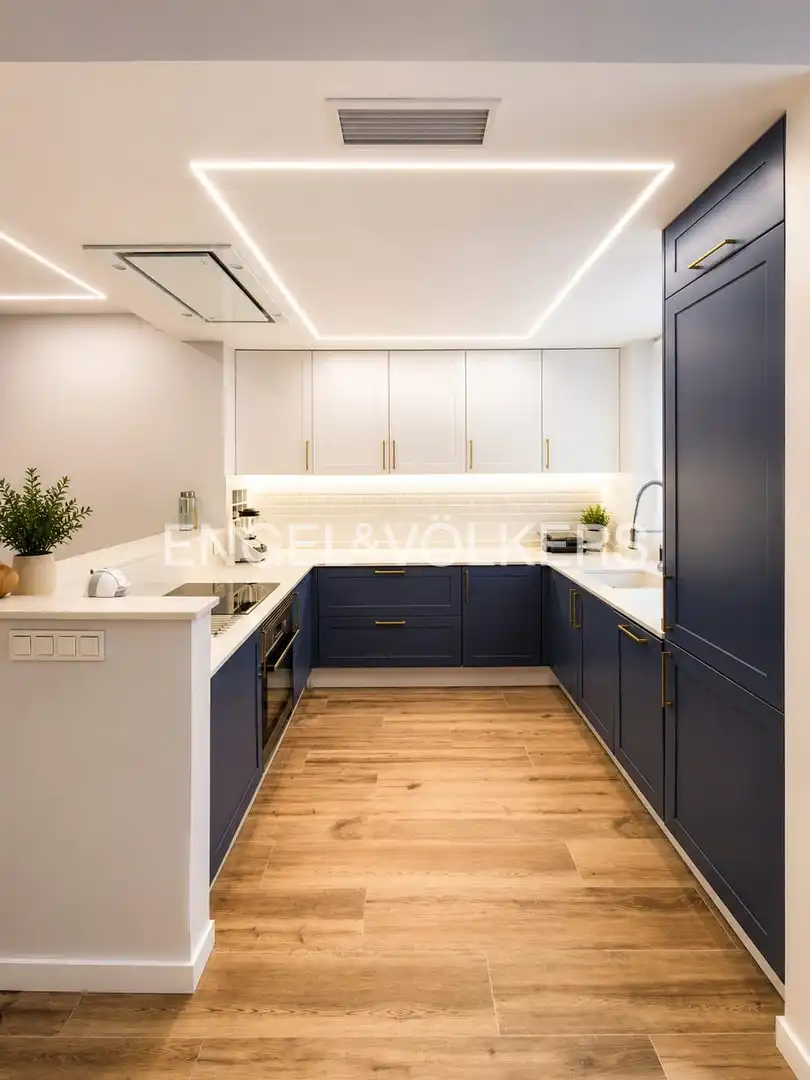 Kitchen of Flat for sale in Dénia  with Air Conditioner, Heating and Private garden