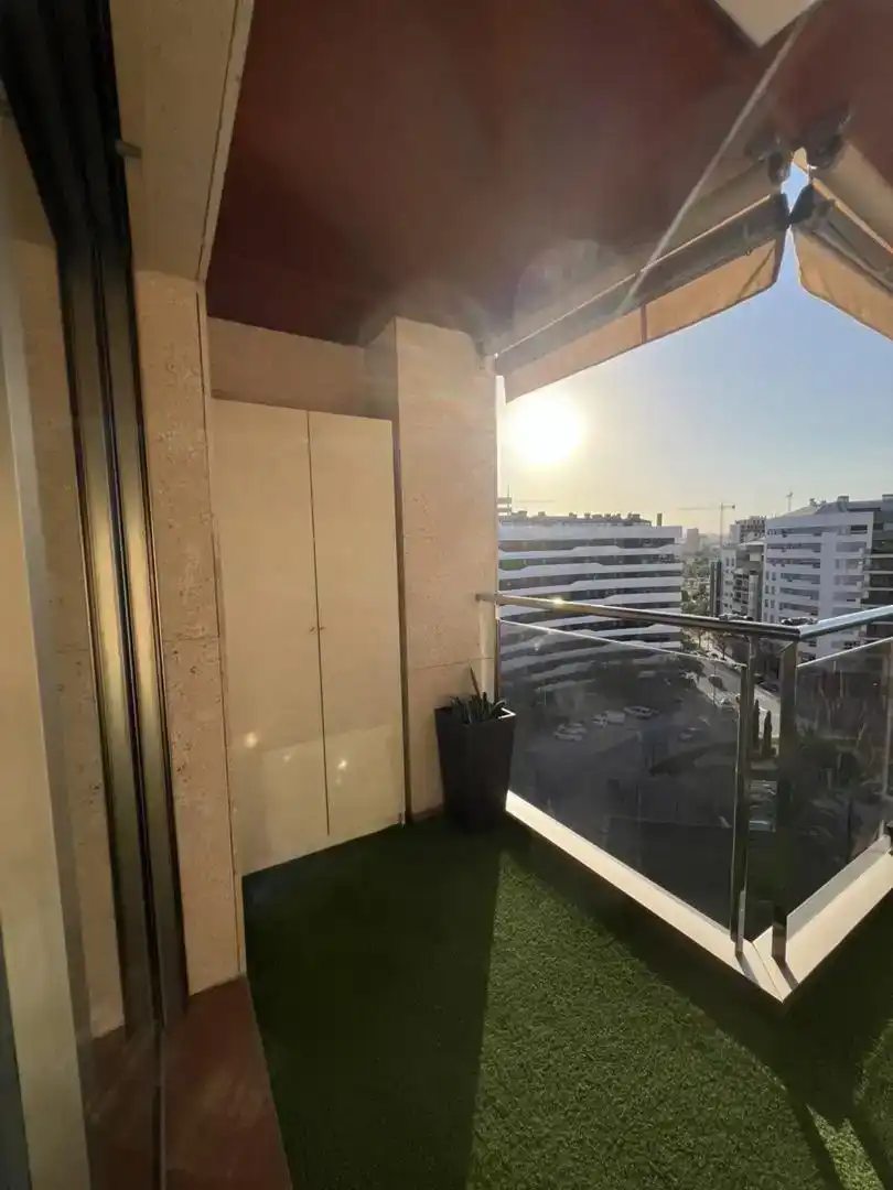 Terrasse von Dachboden zum Verkauf in Murcia mit Klimaanlage, Parkett und Abstellraum