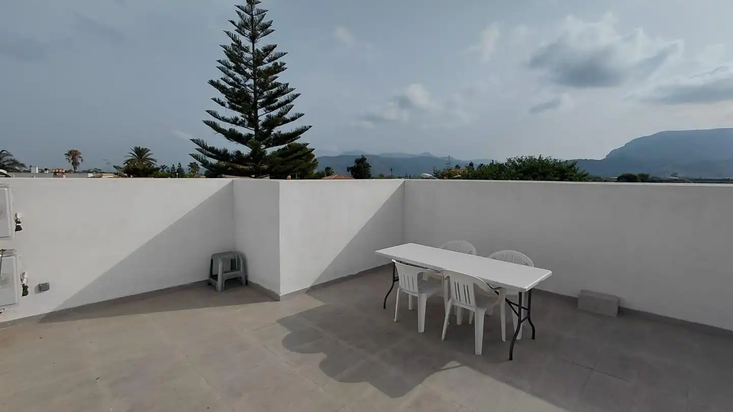 Terraza de Casa o chalet en venta en Tavernes de la Valldigna con Calefacción, Terraza y Amueblado
