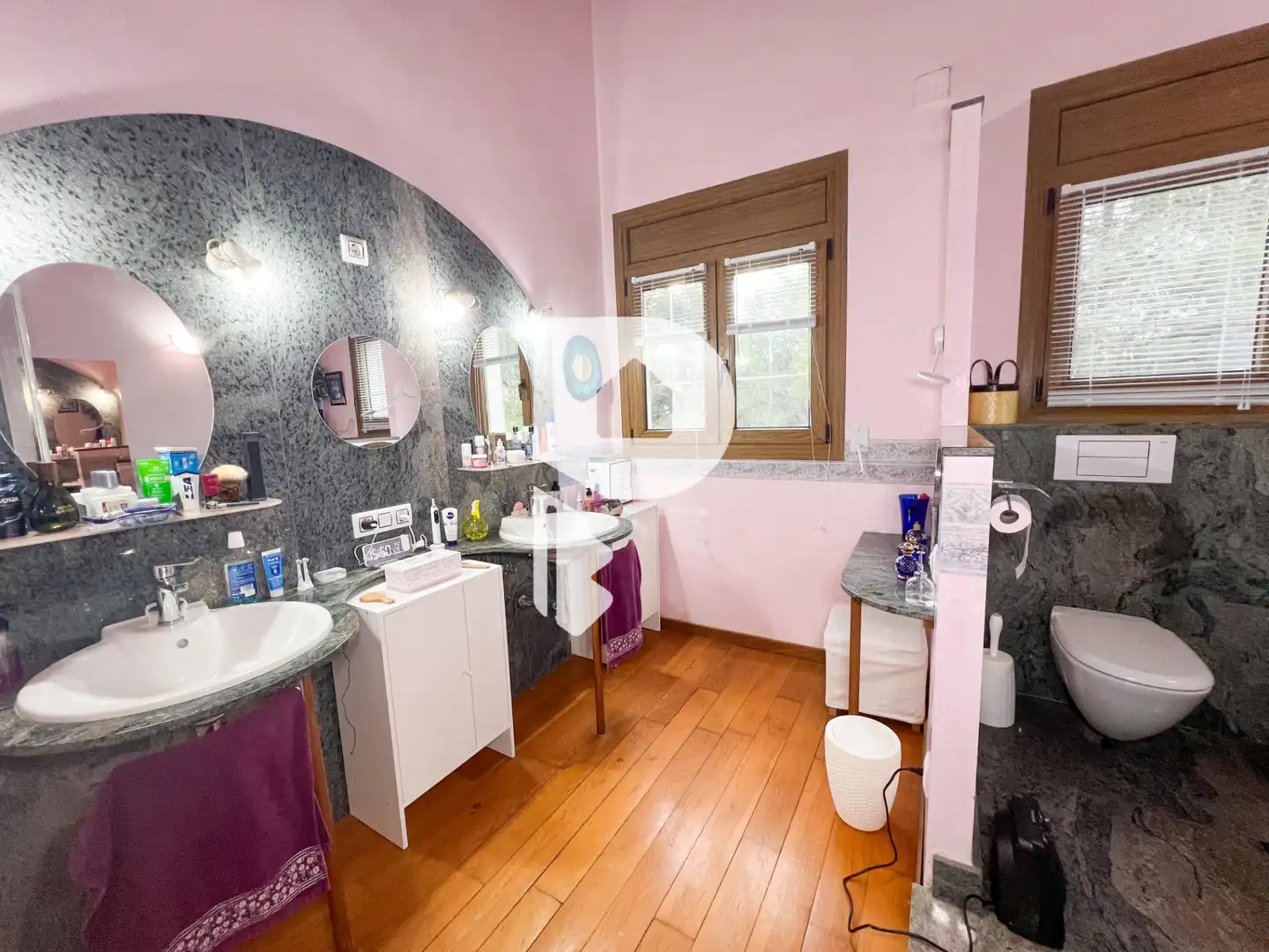Baño de Casa o chalet en venta en Vallirana con Aire acondicionado, Calefacción y Terraza
