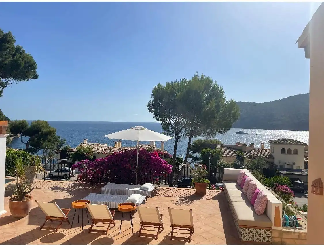 Terraza de Casa o chalet de alquiler en Andratx con Calefacción, Jardín privado y Terraza