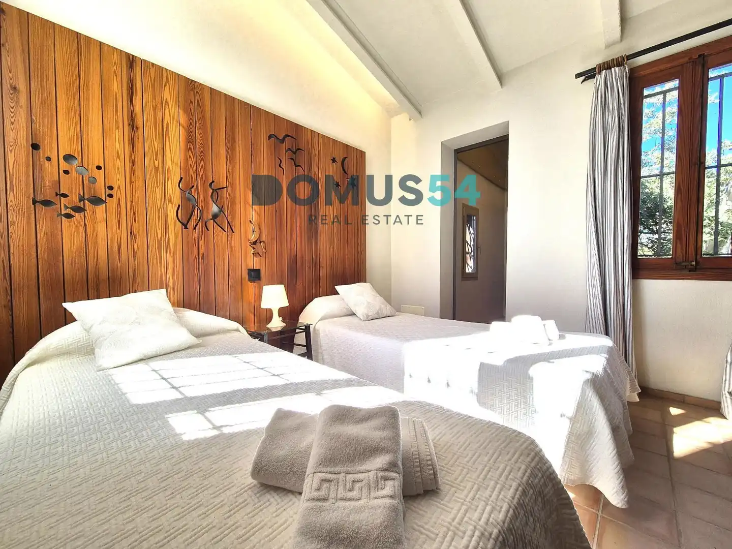 Habitación de Finca rústica de alquiler en Petra con Aire acondicionado, Terraza y Piscina