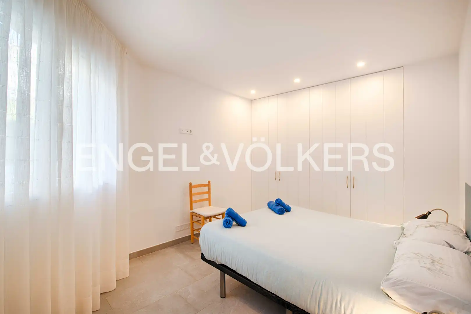 Schlafzimmer von Wohnung zum Verkauf in Cadaqués mit Klimaanlage, Heizung und Möbliert