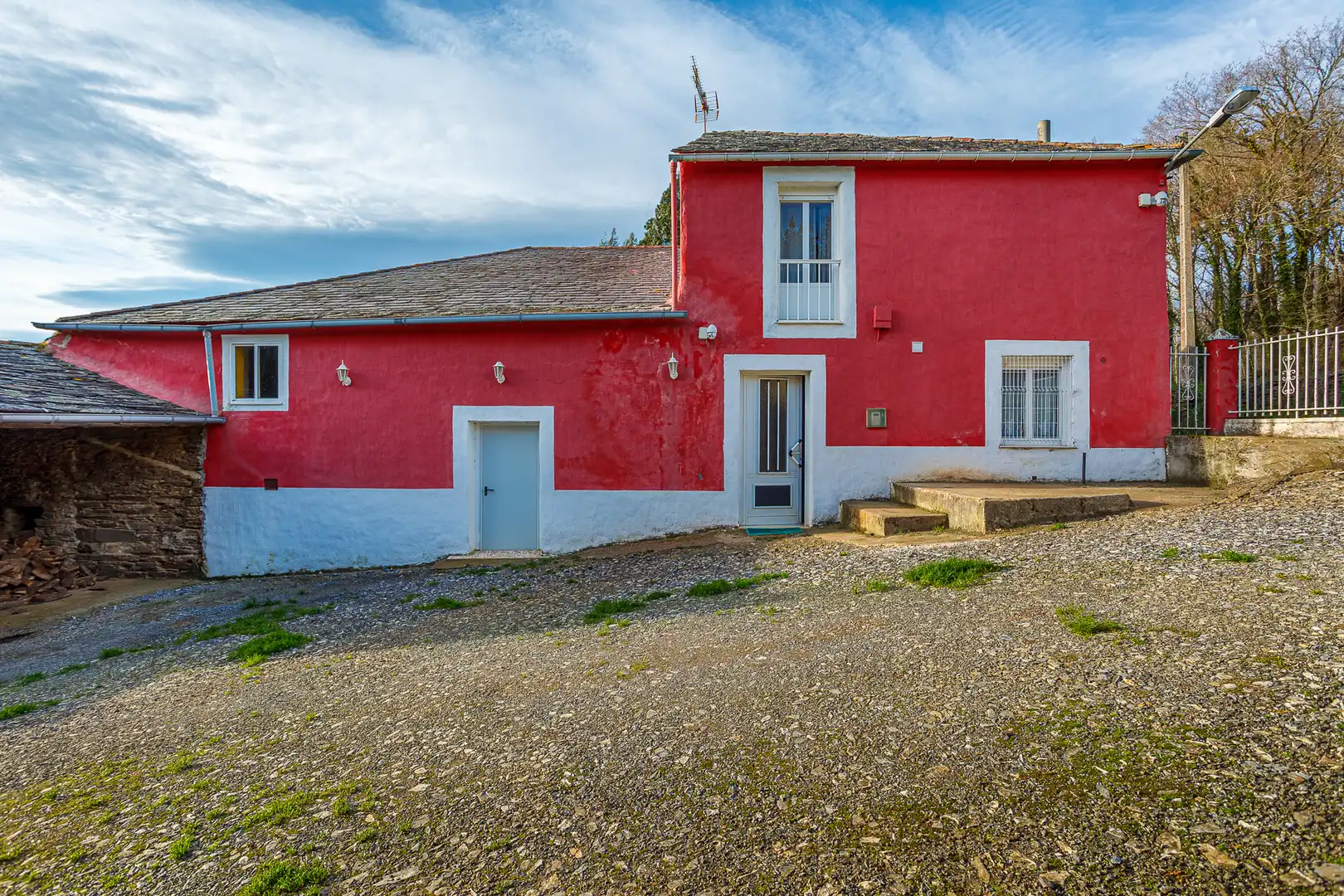 Vista exterior de Finca rústica en venta en Pol con Amueblado