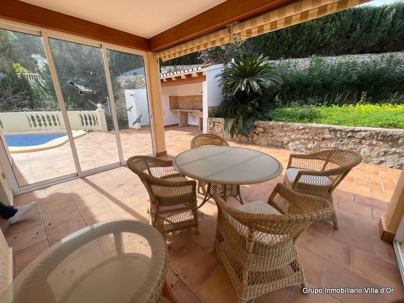 Terraza de Casa o chalet en venta en Dénia con Aire acondicionado, Calefacción y Jardín privado
