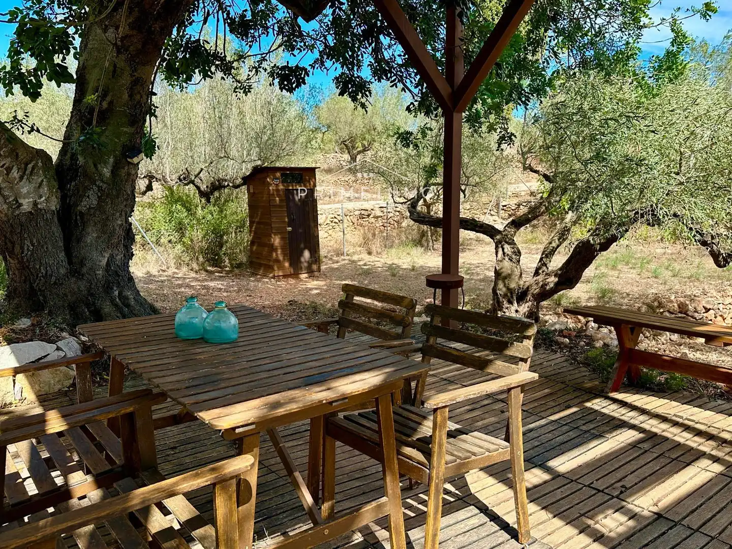 Terraza de Finca rústica en venta en Camarles con Calefacción, Terraza y Trastero