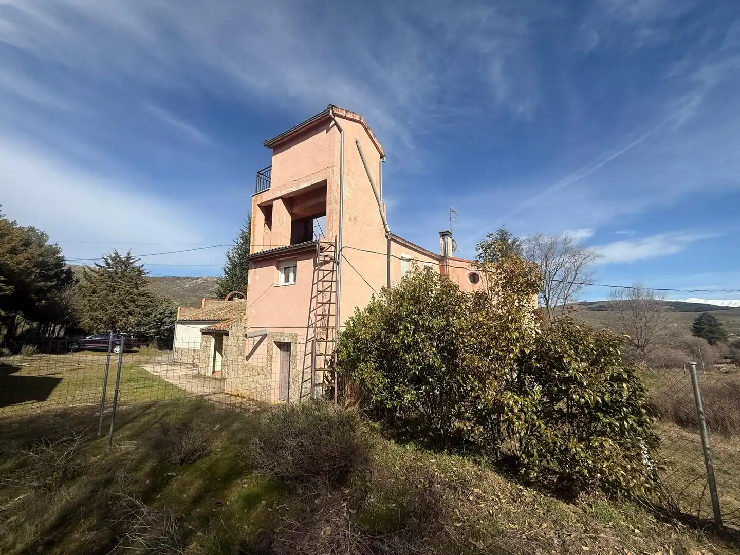 Vista exterior de Casa o chalet en venta en San Martín del Pimpollar con Calefacción, Jardín privado y Terraza