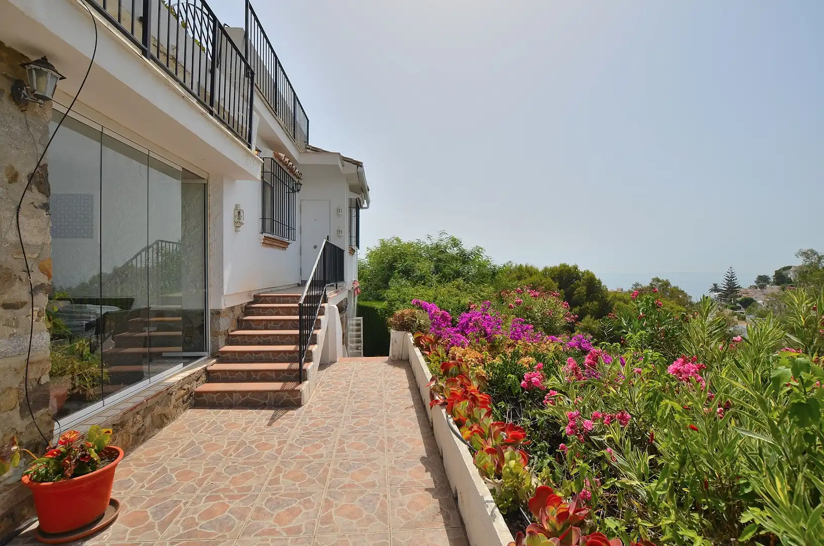 Jardín de Casa o chalet en venta en Benalmádena con Aire acondicionado, Jardín privado y Terraza