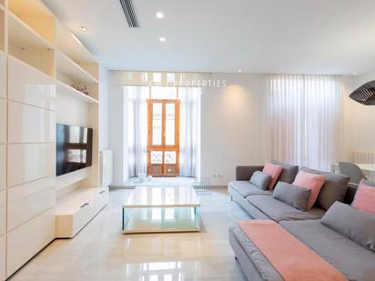 Living room of Flat to rent in  Valencia Capital  with Air Conditioner