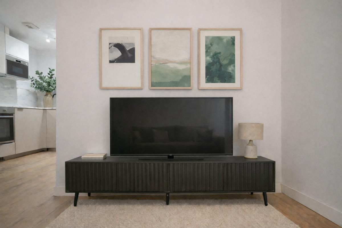 Sala d'estar de Loft en venda en San Sebastián de los Reyes amb Aire condicionat, Terrassa i Piscina