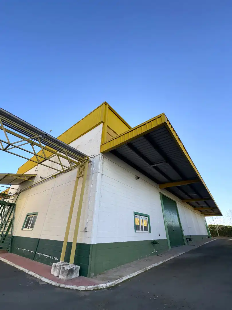 Vista exterior de Nave industrial en venta en Cedillo del Condado con Alarma