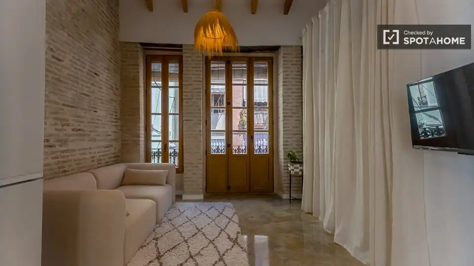 Wohnungen zur untervermieten in Valencia mit Klimaanlage, Heizung und Terrasse
