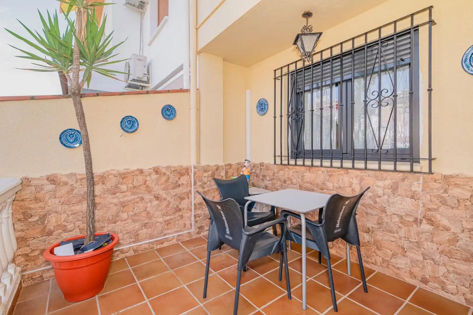 Terrassa de Casa adosada en venda en Las Gabias amb Aire condicionat, Terrassa i Moblat