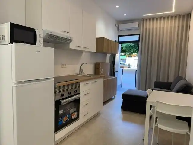 Cocina de Estudio de alquiler en Murcia con Aire acondicionado y Amueblado