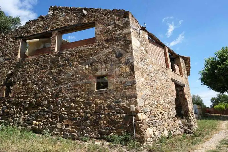 Vista exterior de Finca rústica en venda en Brunyola i Sant Martí Sapresa amb Calefacció, Jardí privat i Terrassa