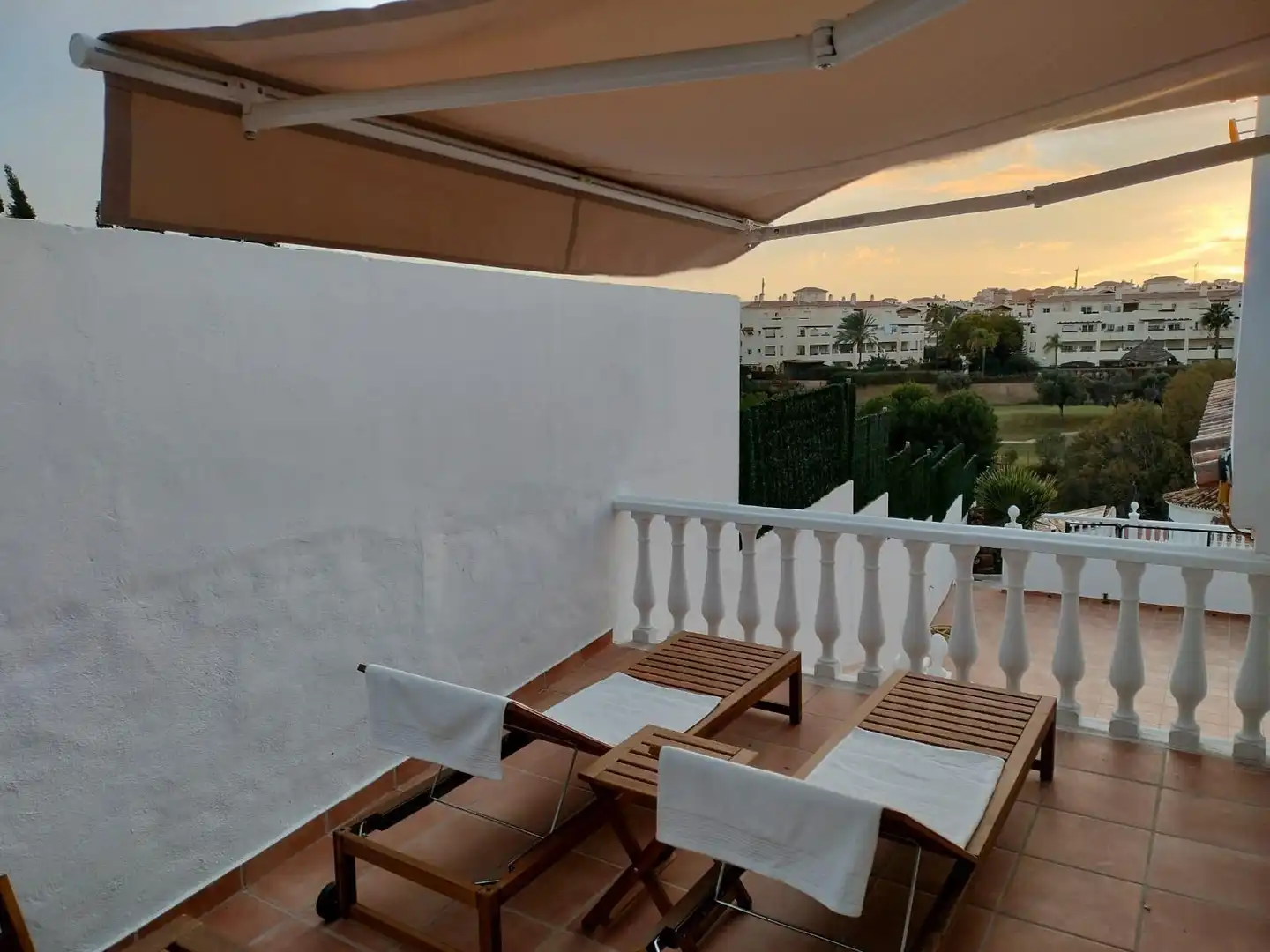 Terraza de Casa o chalet en venta en Benalmádena con Aire acondicionado, Calefacción y Jardín privado