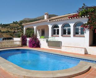 Exterior view of Country house for sale in Cómpeta  with Heating, Terrace and Storage room