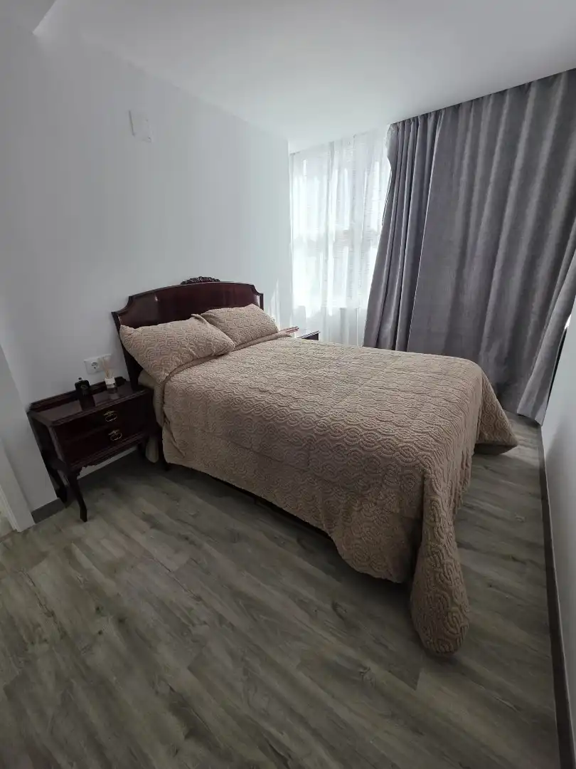Bedroom of Flat for rent in Ferrol  with Air Conditioner, Heating and Furnished