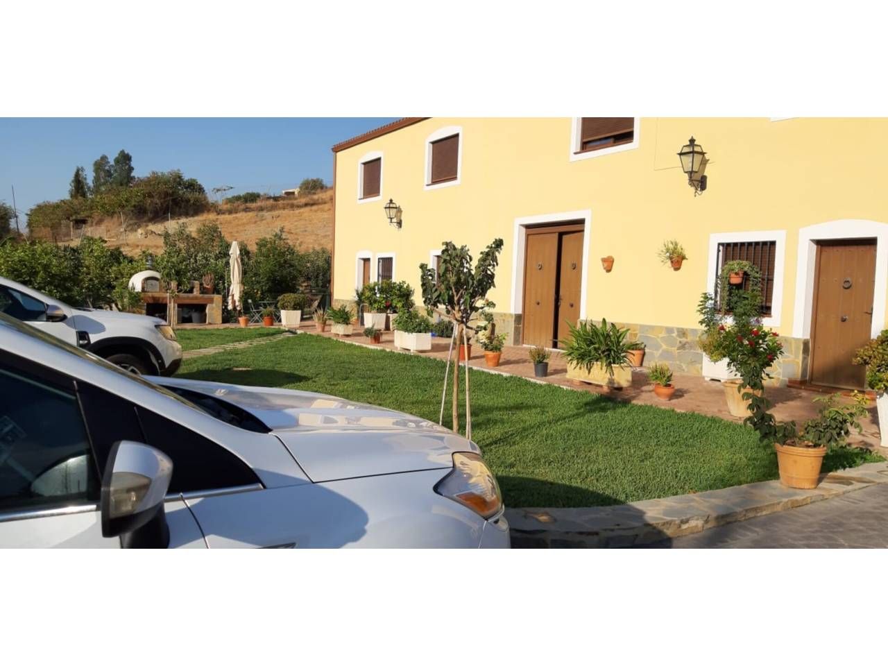 Garden of Flat to rent in Estepona  with Air Conditioner, Heating and Furnished