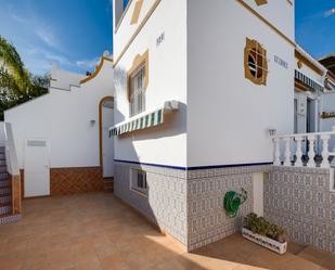 Exterior view of Single-family semi-detached for sale in Torrevieja  with Air Conditioner, Terrace and Storage room