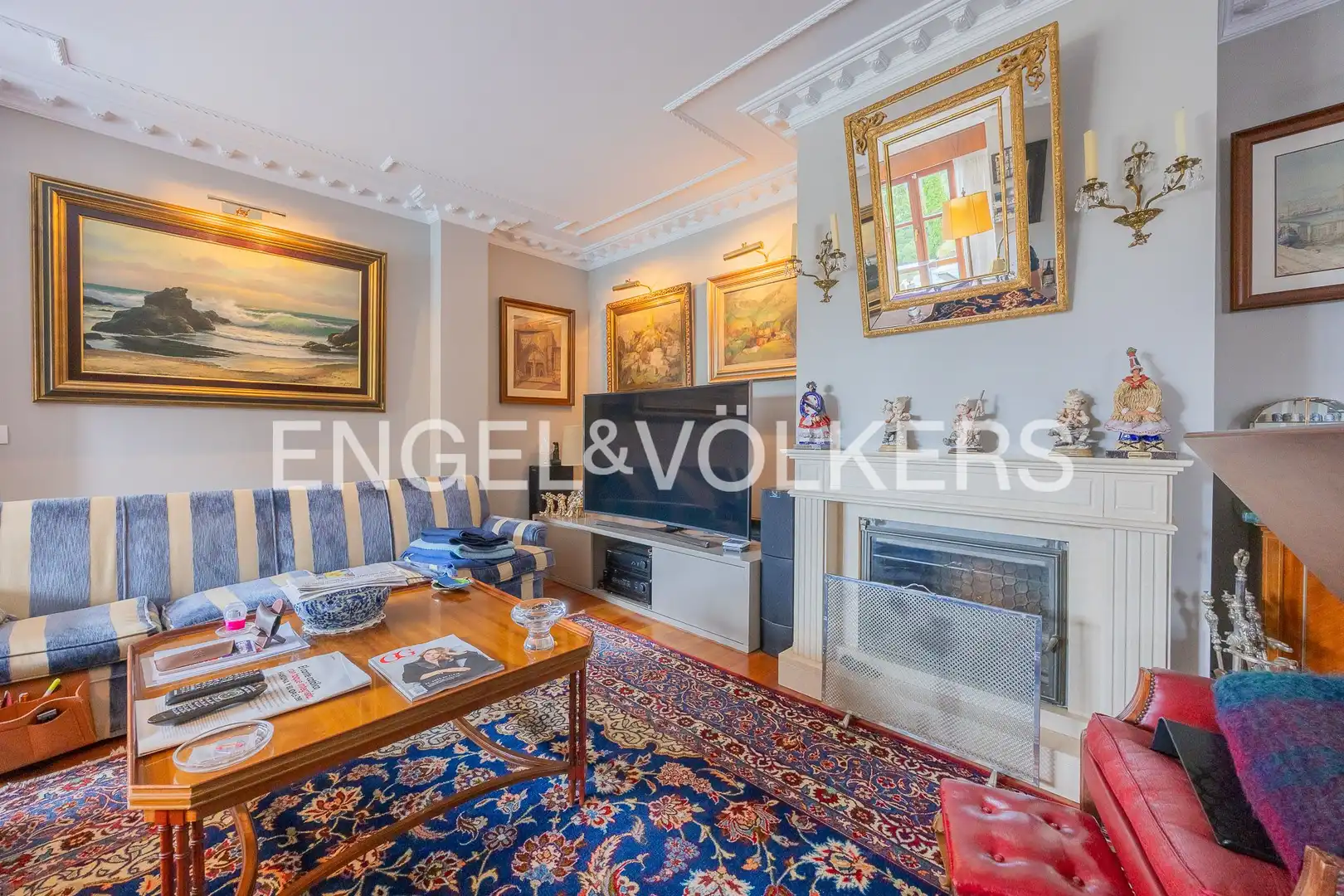 Sala de estar de Casa o chalet en venta en Loiu con Calefacción, Jardín privado y Trastero