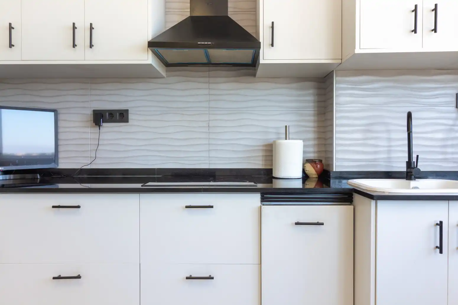 Cocina de Piso en venta en Dénia con Aire acondicionado, Jardín privado y Terraza