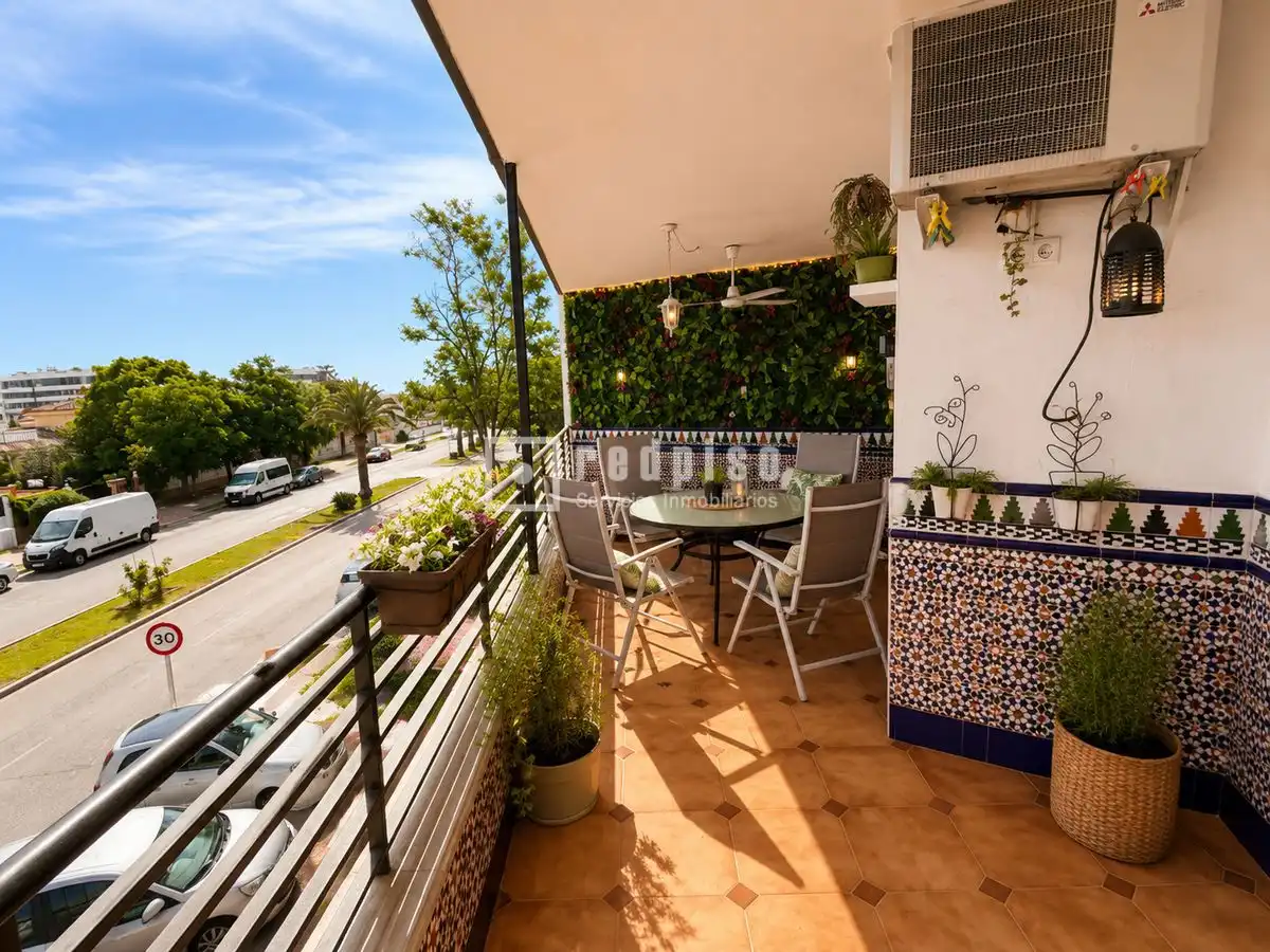 Terraza de Piso en venta en Torremolinos con Aire acondicionado, Terraza y Piscina