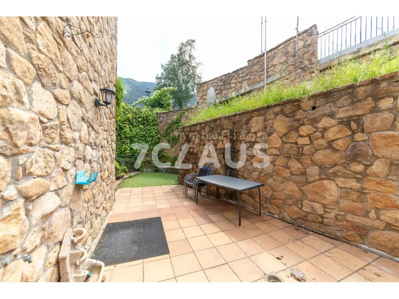 Terrasse von Wohnung zur Miete in La Massana mit Heizung, Privatgarten und Parkett