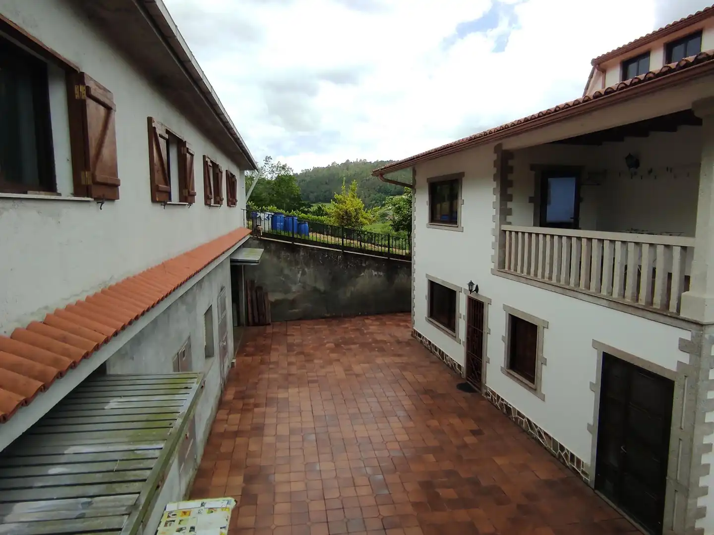 Vista exterior de Casa o chalet en venta en Vila de Cruces con Calefacción, Jardín privado y Terraza