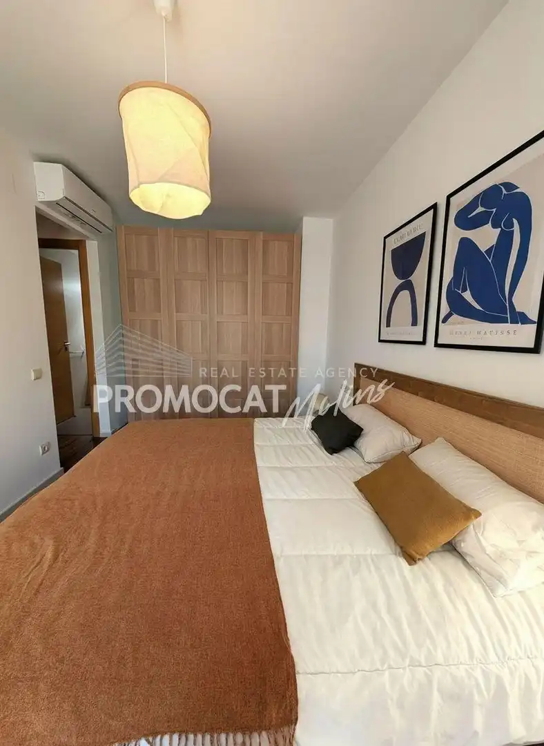 Bedroom of Flat for sale in Molins de Rei  with Air Conditioner, Heating and Furnished