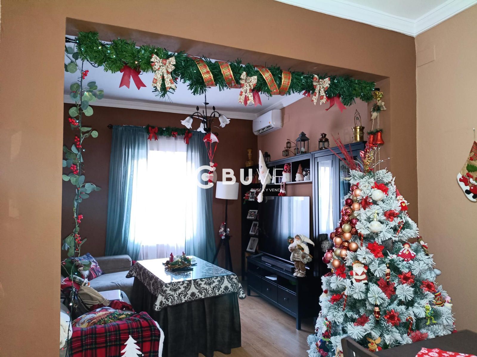 Living room of House or chalet for sale in Huévar del Aljarafe  with Air Conditioner, Heating and Terrace