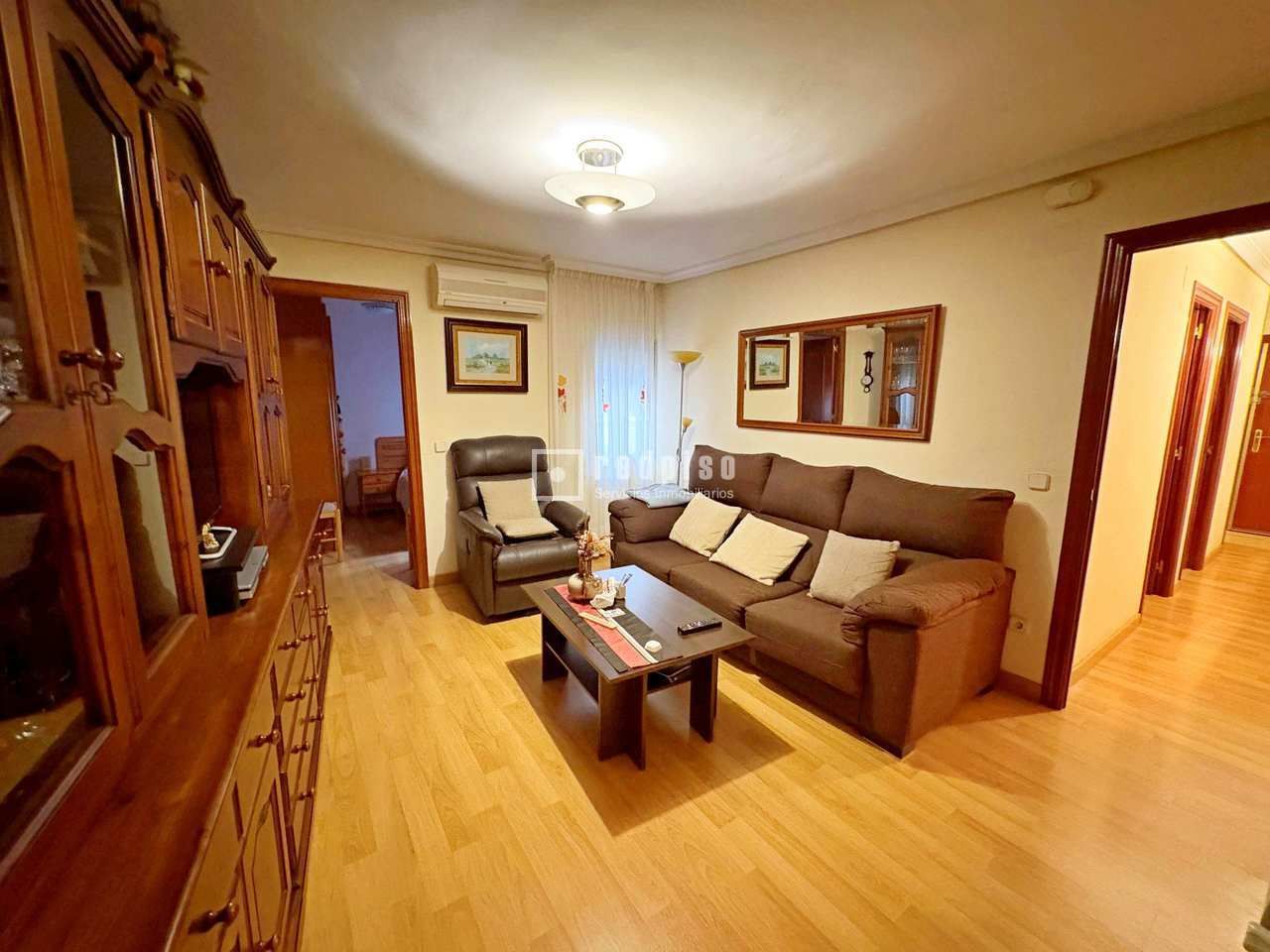 Sala d'estar de Pis en venda en  Madrid Capital amb Aire condicionat, Calefacció i Terrassa