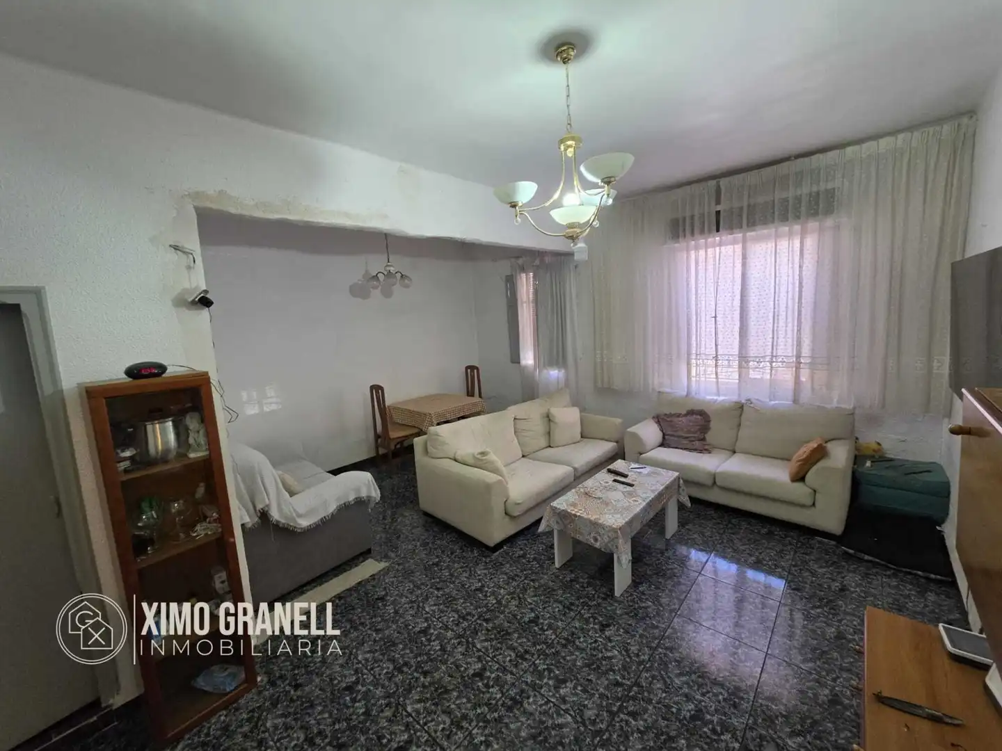 Sala de estar de Piso en venta en La Vall d'Uixó con Jardín privado