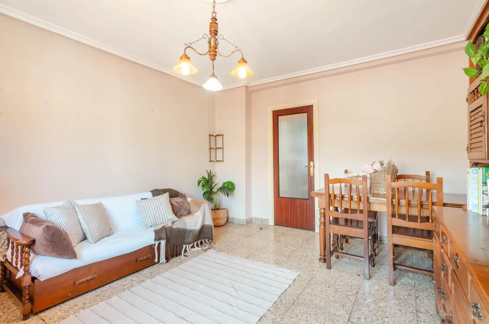 Sala de estar de Ático en venta en Mieres (Asturias) con Calefacción y Terraza