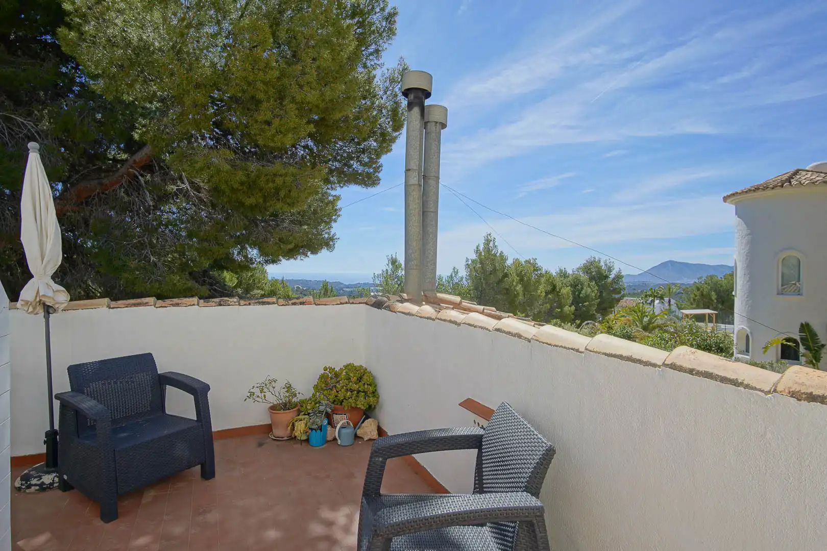 Terrace of Houses for sale in Altea  with Private garden, Terrace and Balcony