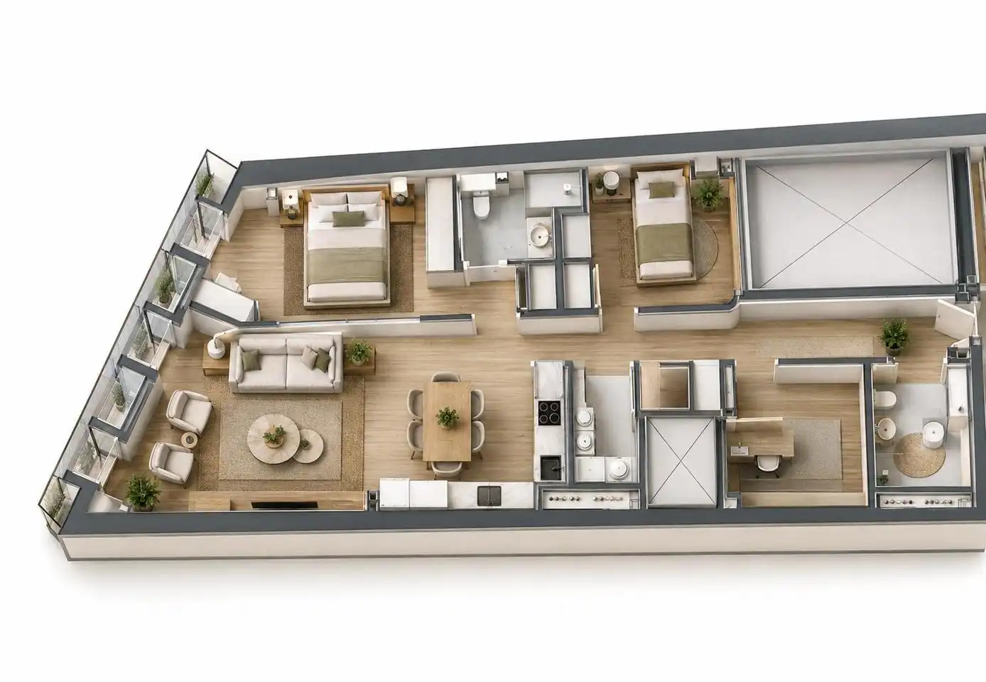 Appartement avec terrasse à vendre à fernandez la torre