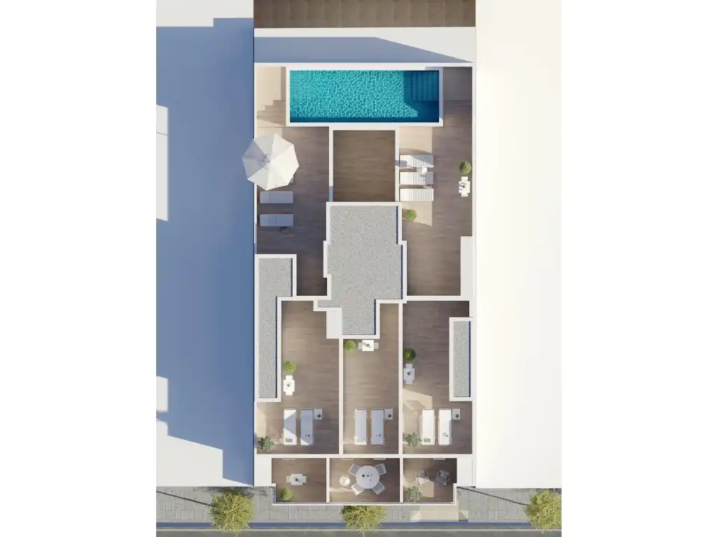 Penthouse with pool for sale in Centro, imagen 11