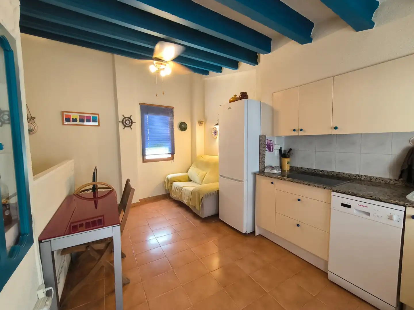 Cocina de Piso en venta en La Ràpita con Terraza, Amueblado y Balcón