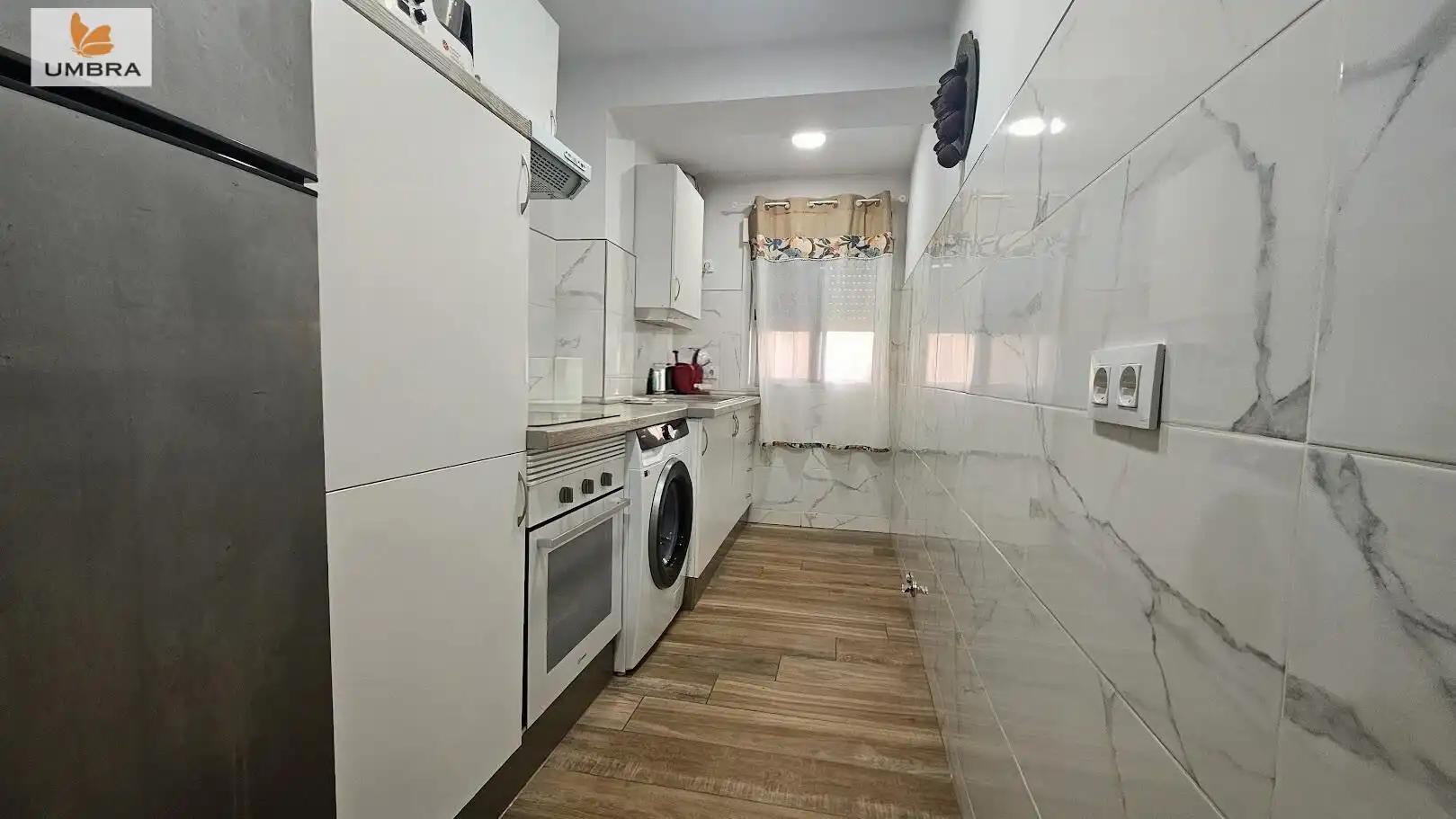 Küche von Wohnung zum Verkauf in Jerez de la Frontera mit Klimaanlage, Heizung und Terrasse
