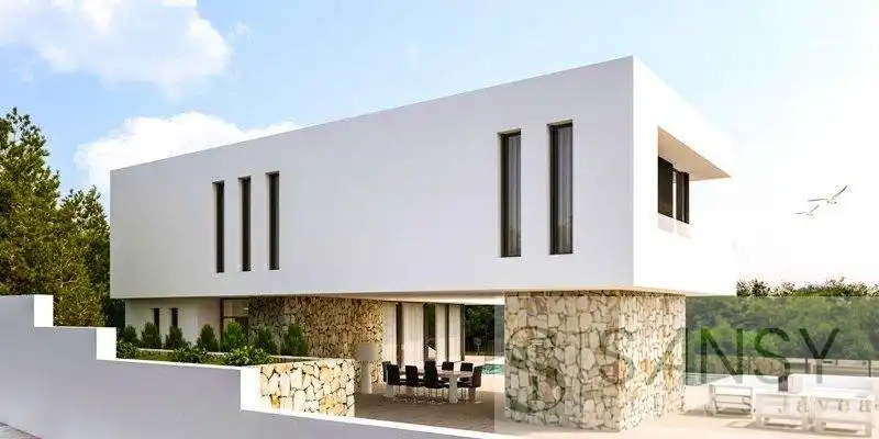 Exterior view of Houses for sale in Jávea / Xàbia  with Air Conditioner, Heating and Swimming Pool