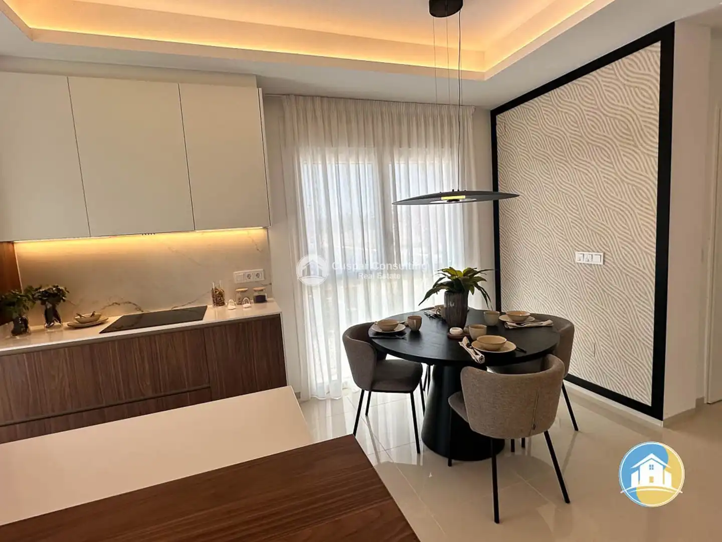 Comedor de Apartamento en venta en Rojales con Calefacción, Jardín privado y Terraza
