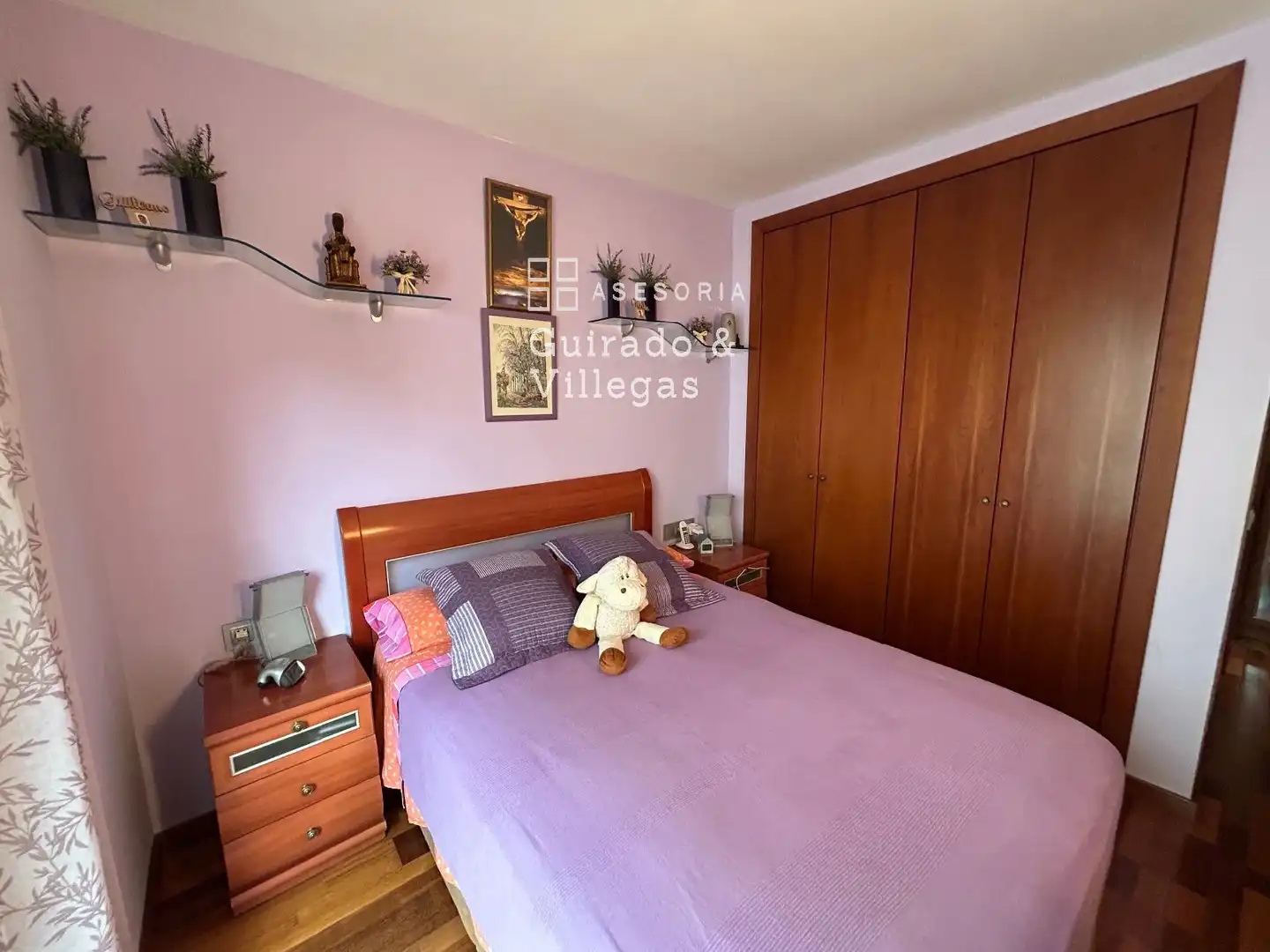 Schlafzimmer von Wohnung zum Verkauf in Barcelona mit Klimaanlage und Terrasse