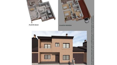 Foto 2 de Casa adosada en venta en La Gineta, Albacete