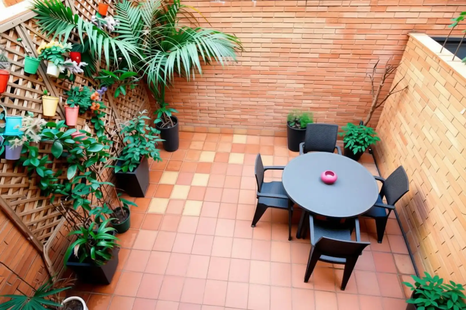 Terrassa de Casa adosada en venda en Barcelona amb Aire condicionat, Calefacció i Parquet