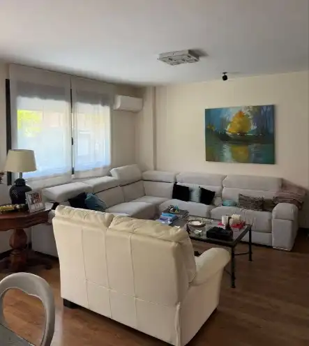 Sala de estar de Casa o chalet en venta en Meco con Aire acondicionado, Calefacción y Jardín privado
