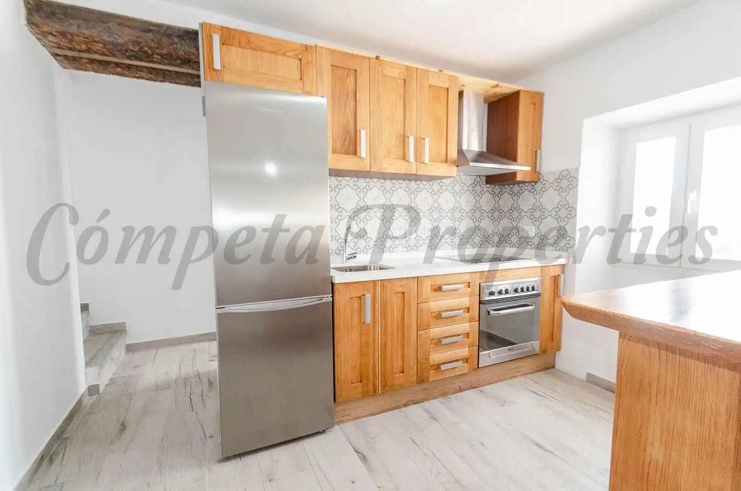 Cocina de Apartamento en venta en Cómpeta con Aire acondicionado