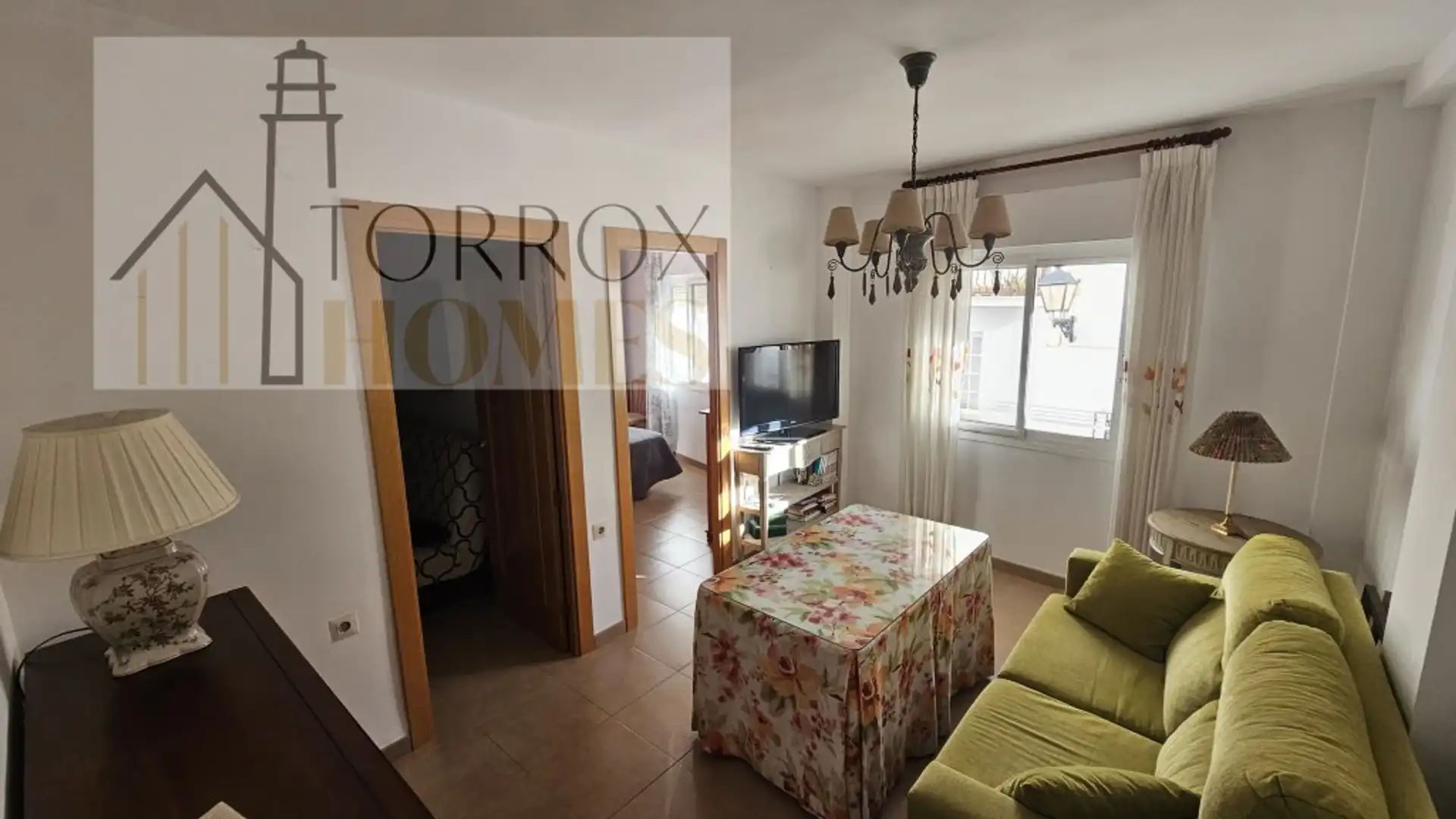 Sala de estar de Piso en venta en Torrox